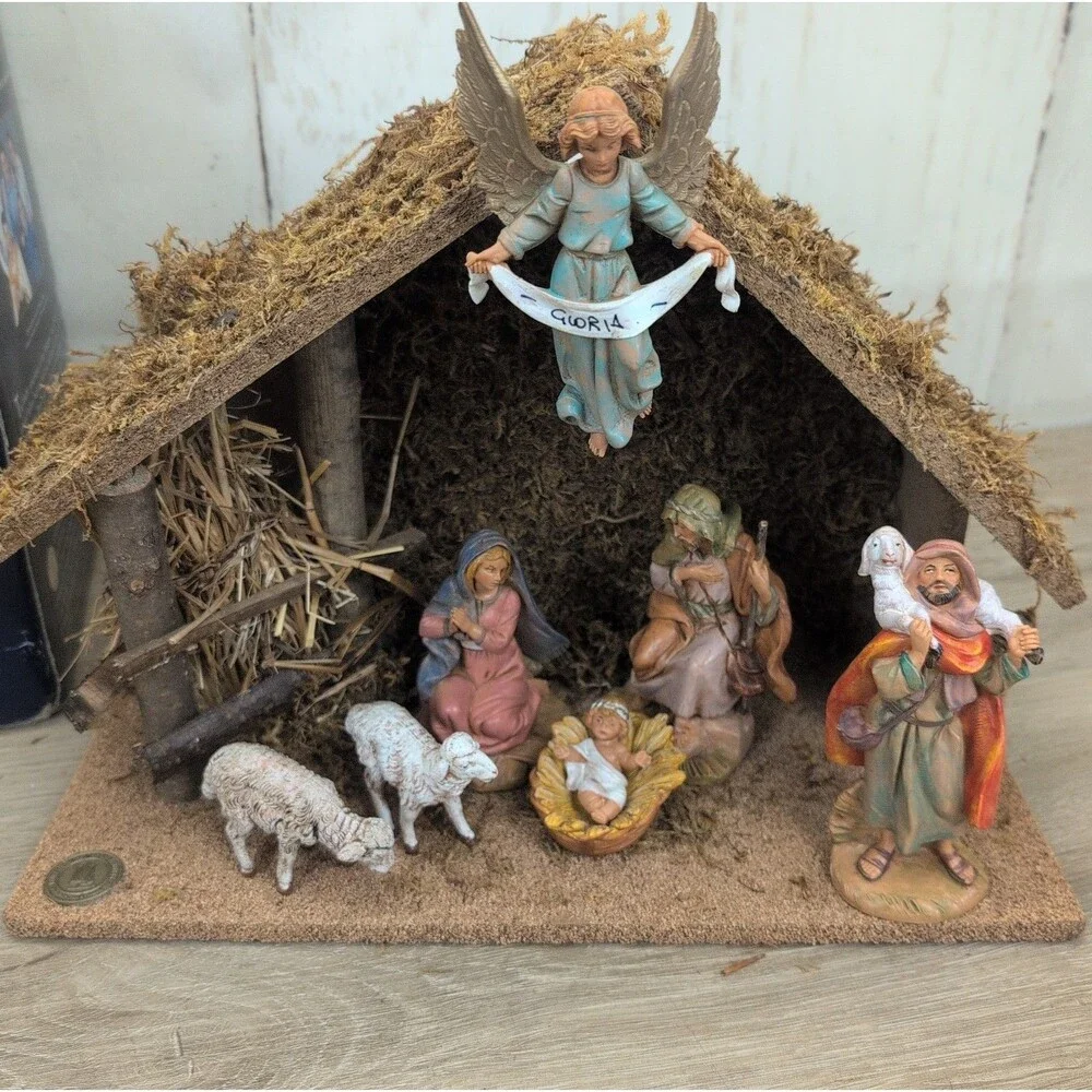 Vintage Fontanini Nativity Scene 5